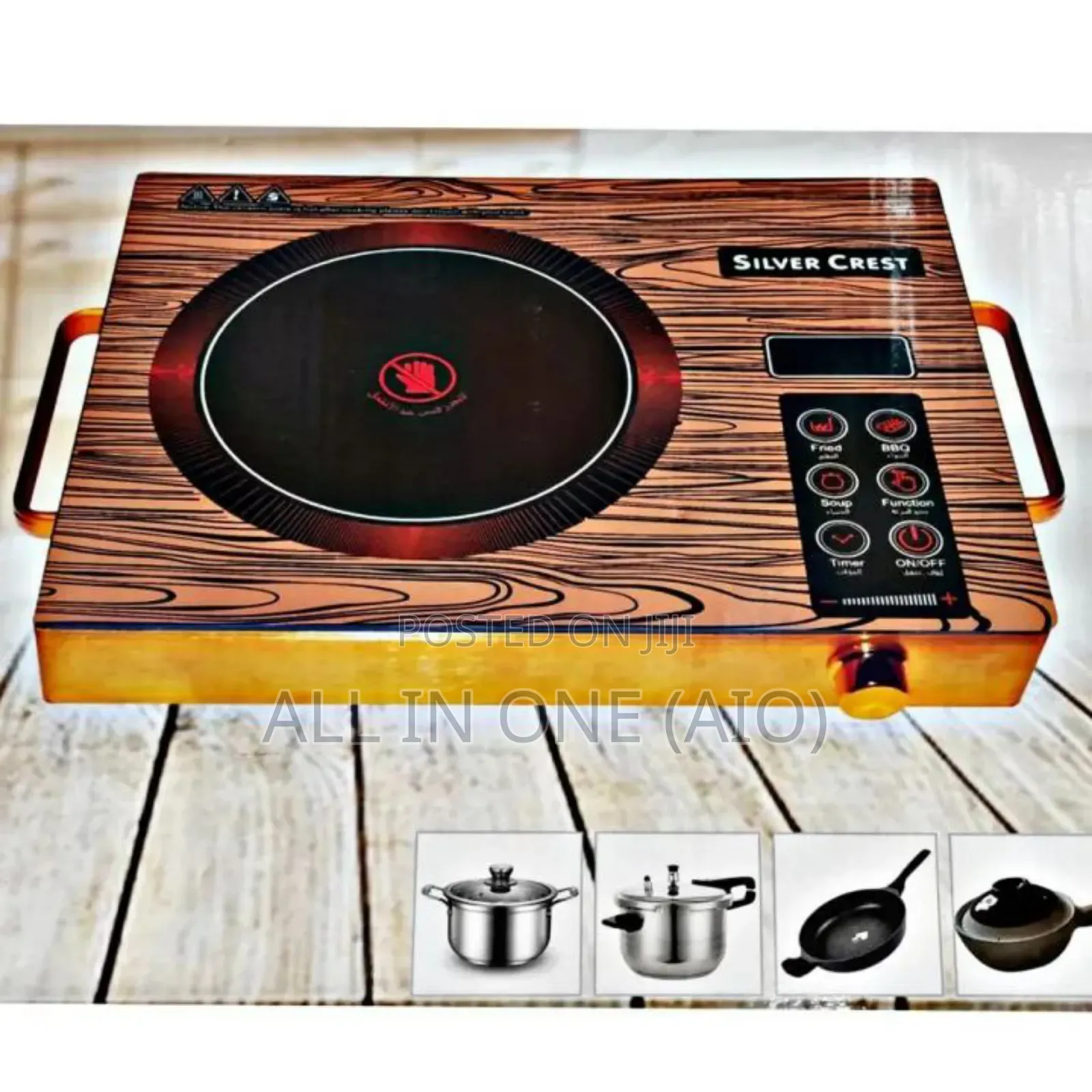 Silver Crest Single Touch Stove(ሲልቨር ክረስት ተች የኤሌክትሪክ ስቶቭ