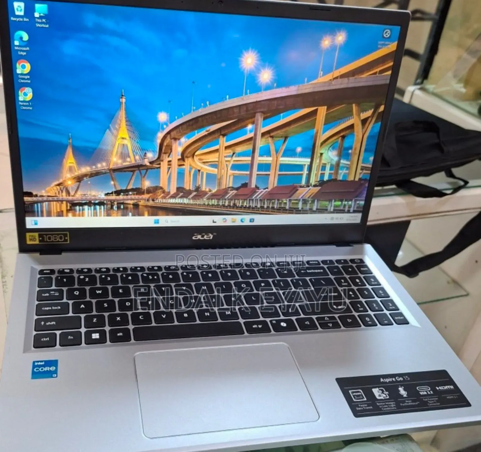 New Laptop Acer 8GB Intel Core I3 SSD 256GB