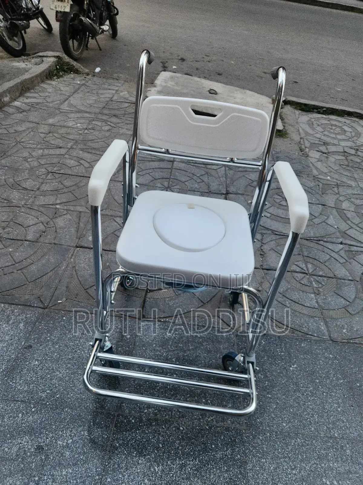 Commode Wheelchair痲你toilet Wheelchair載體poty Wheelchair傳出wheelchair New