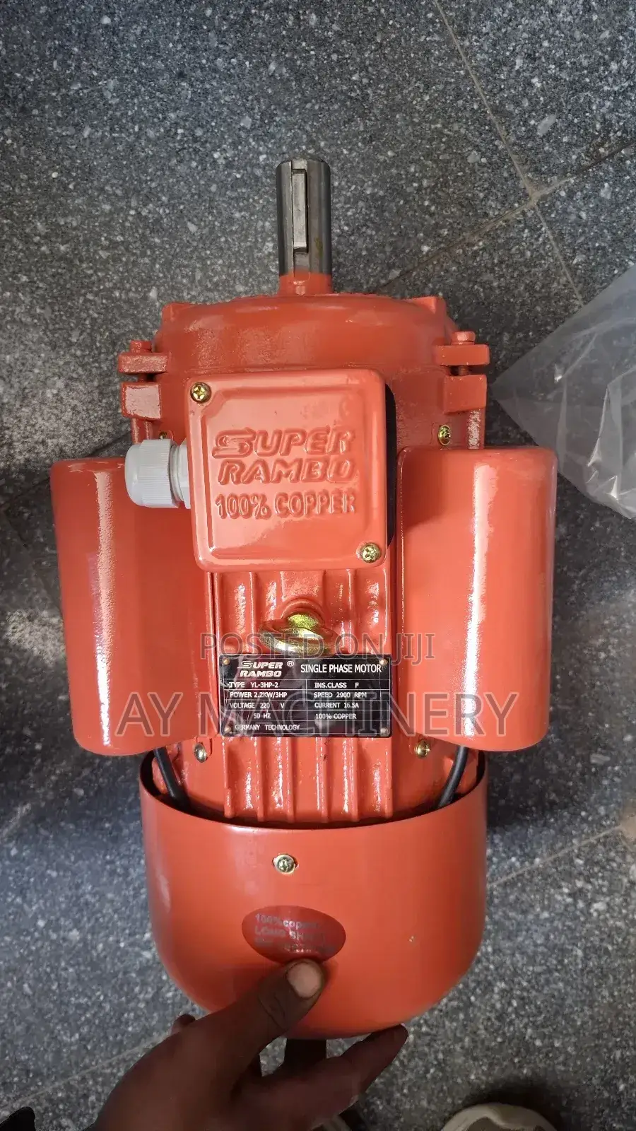 3hp Motor Dinamo ዲናሞ Super Rambo ሱፐር ራምቦ