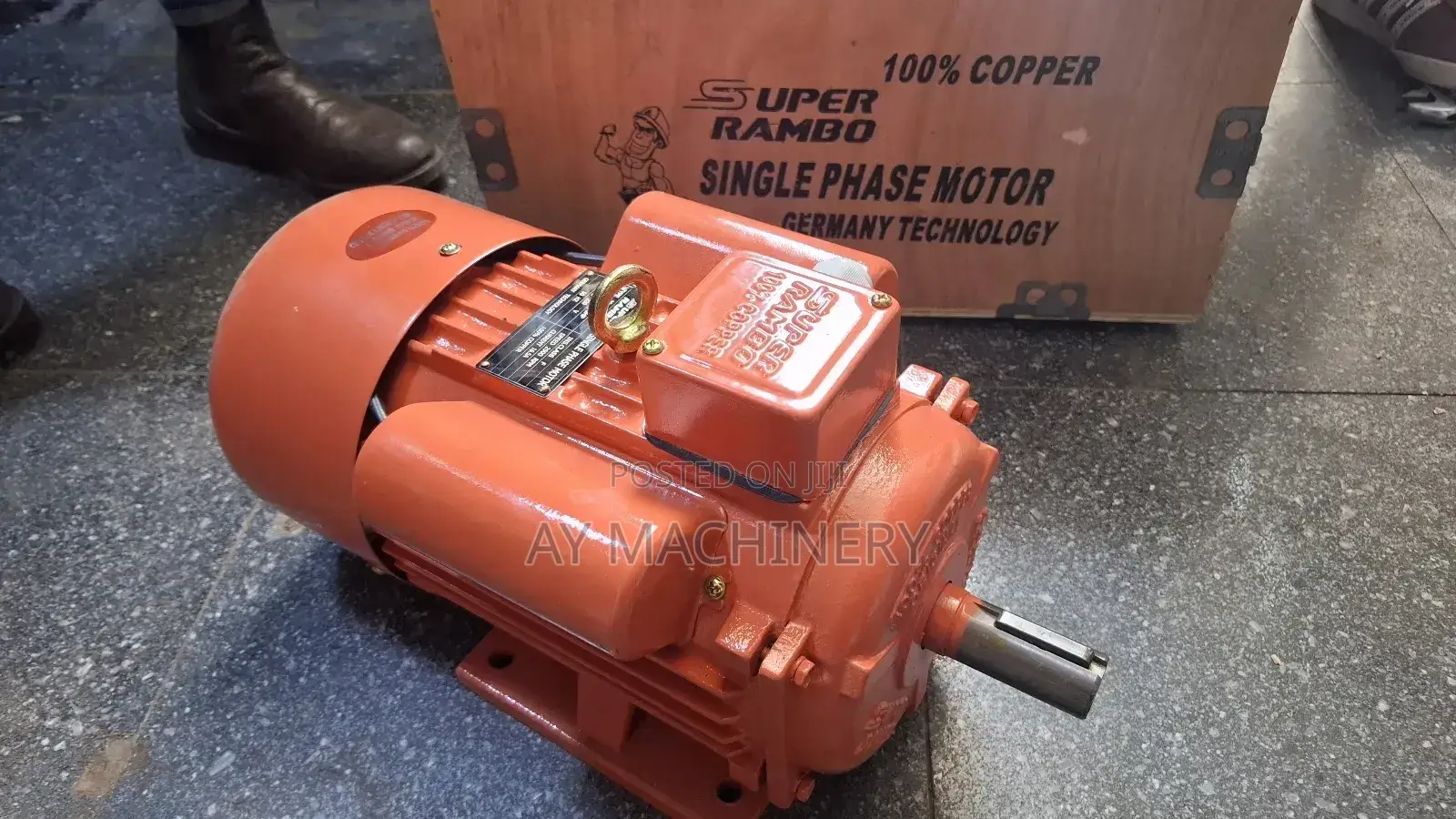 3hp Motor Dinamo ዲናሞ Super Rambo ሱፐር ራምቦ