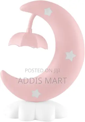 Led Moon Boat Night Light for Boys and Girls Cute Decor Bedroom