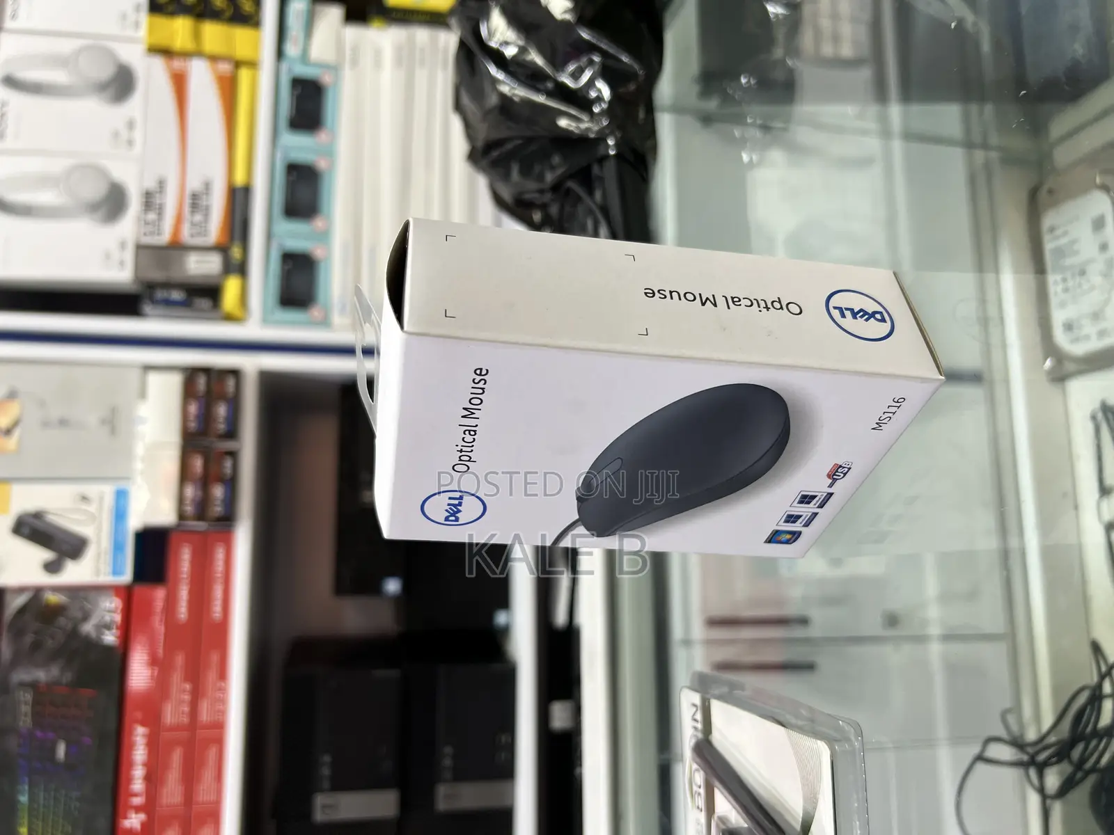 Dell Ms116 Wired Optical Mouse