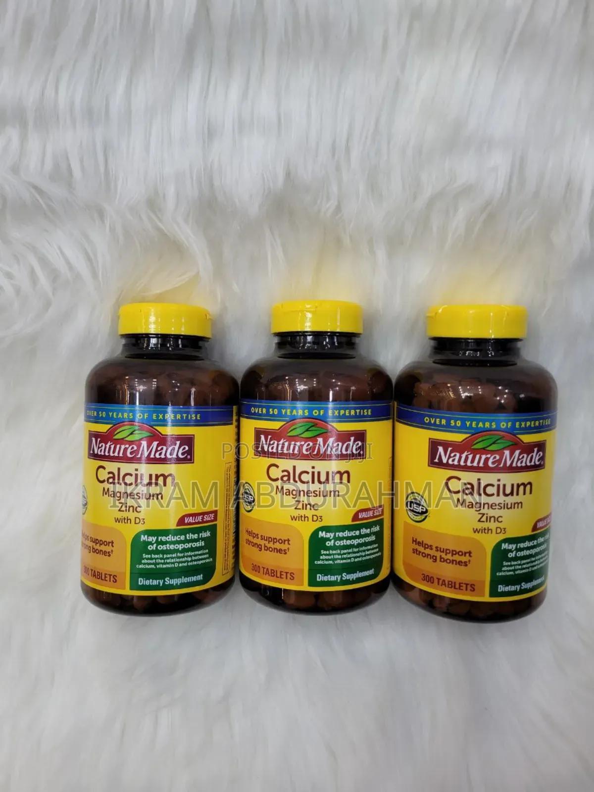 Nature Made Calcium, Magnesium and Zinc With Vitamin D3