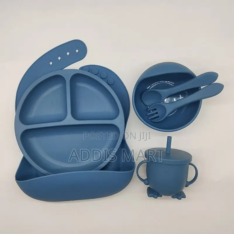 6 Piece Set Silicone Self-Feeding