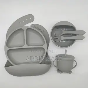 6 Piece Set Silicone Self-Feeding