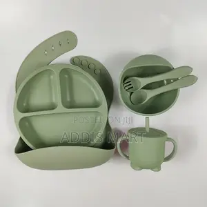 6 Piece Set Silicone Self-Feeding