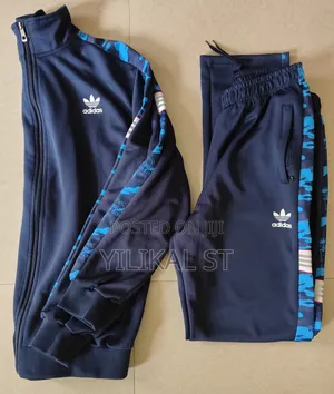 Zipper Adidas Jacket + Jogger Complet
