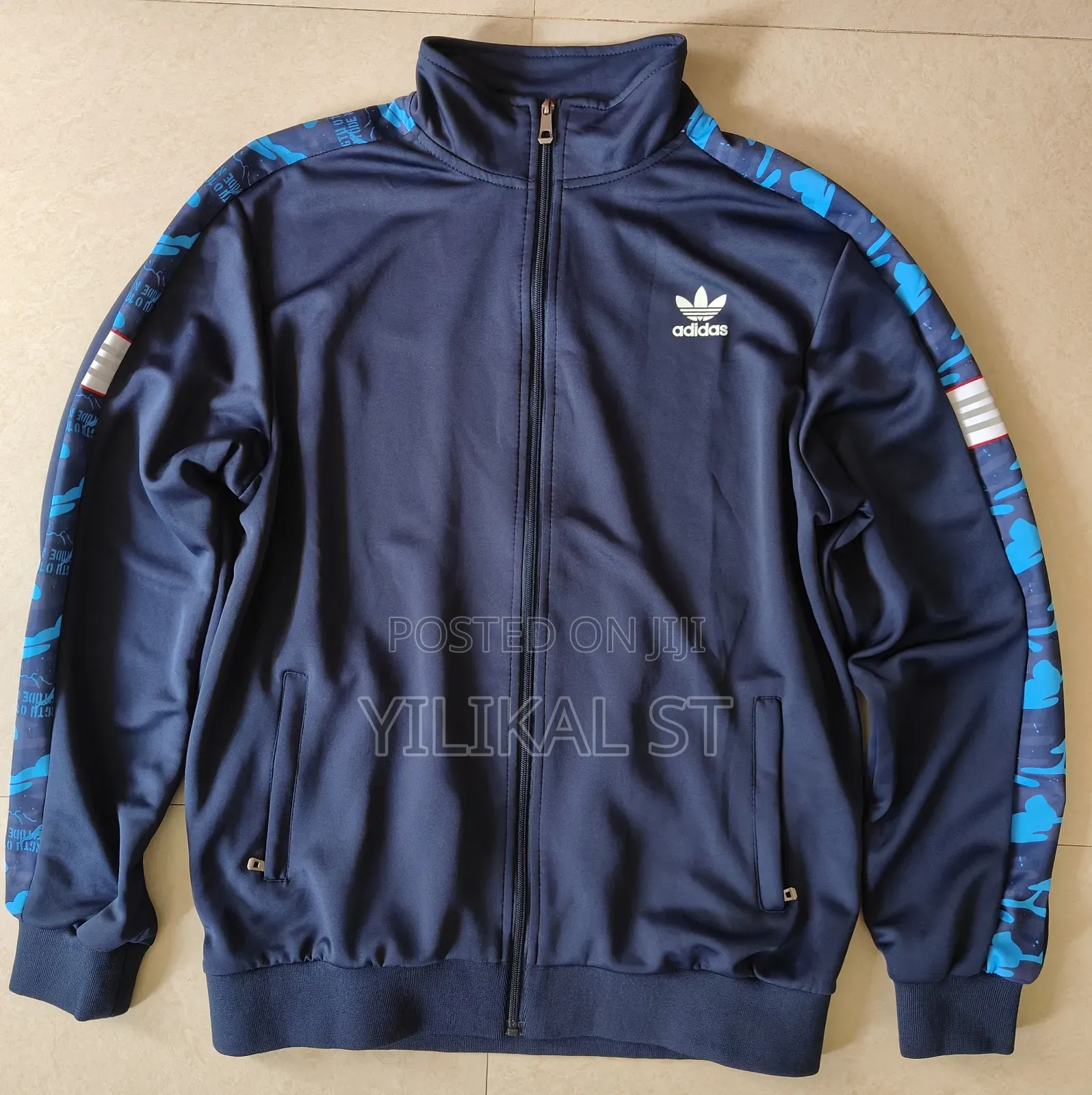 Zipper Adidas Jacket + Jogger Complet