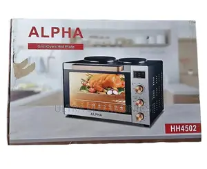 Alpha Mini Oven 45l Small Hotplate 700w 70-2500c Adjustable Temprature