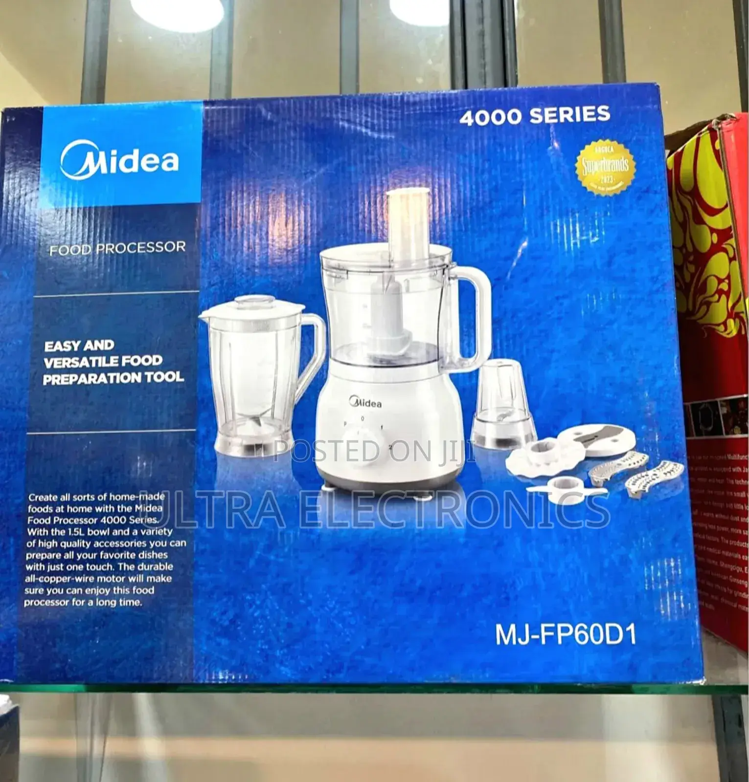 Midea 4000 Series Superbiranis Food Processor Easy Versatile Food
