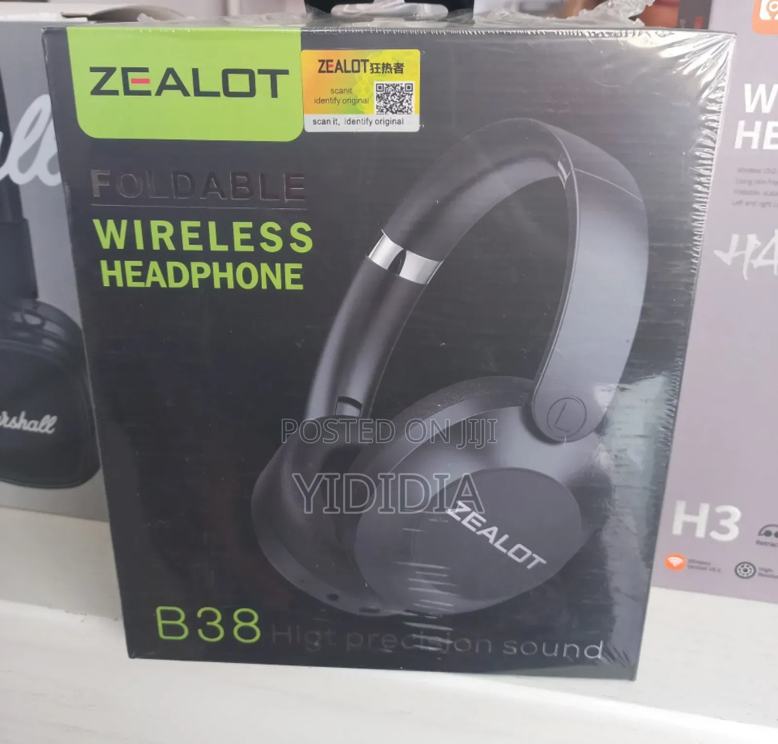 Zealot-B38 Over-Ear, Foldable Headband