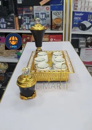  የቡና ማቅረቢያ የስኒው ማስቀመዓው ወፍራም መስታዎት የሆነ