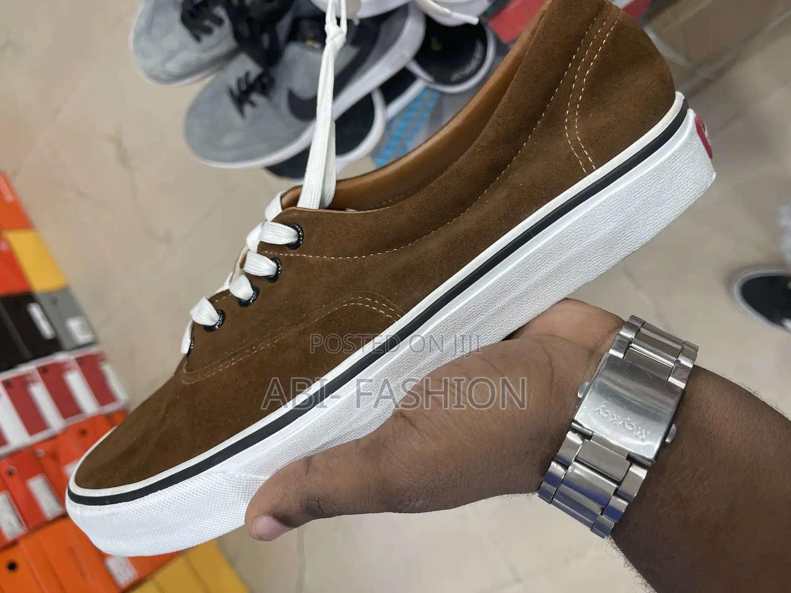 Vans Suade Brown Color
