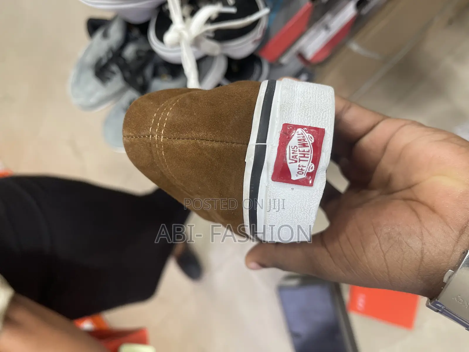 Vans Suade Brown Color