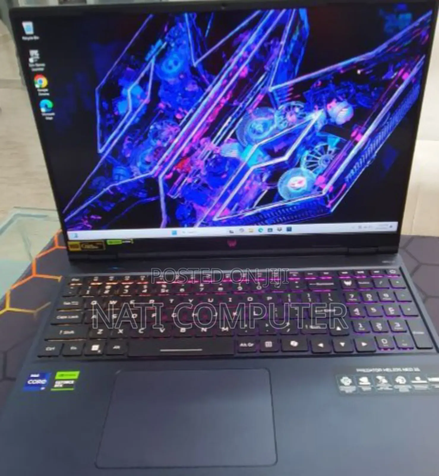 New Laptop Acer Predator Helios Neo 16 16GB Intel Core I9 SSD 1T