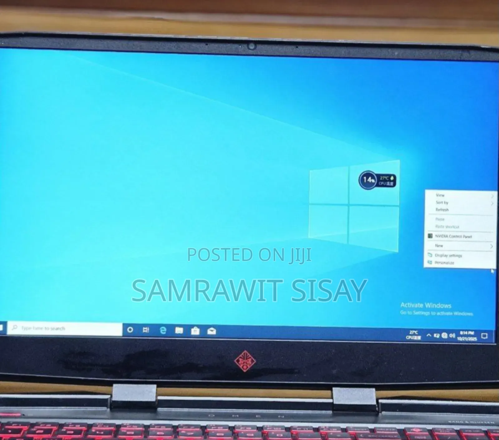 New Laptop HP Omen X 16GB Intel Core i5 SSD 512GB