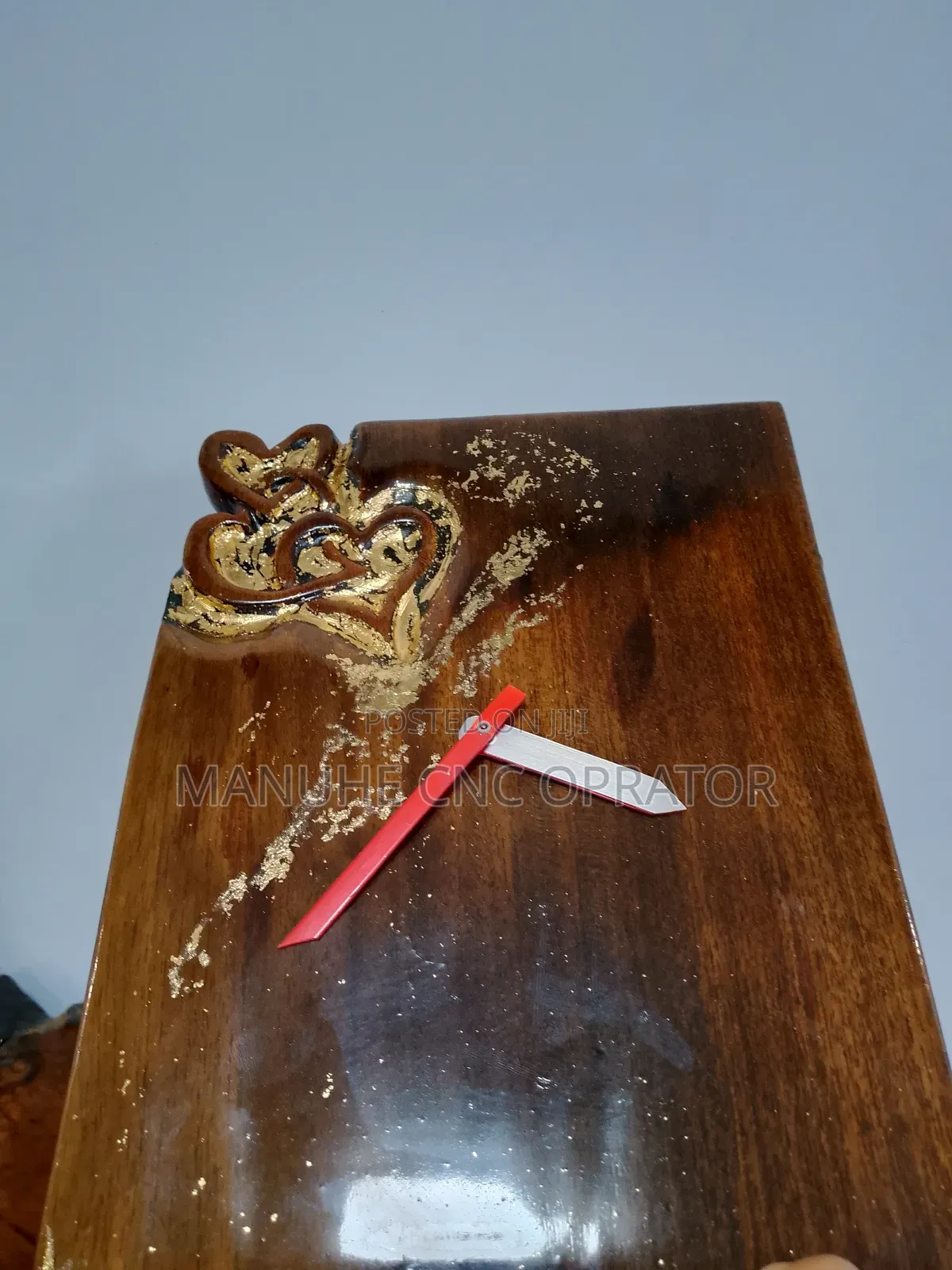 Wanza Wood Wall Clock