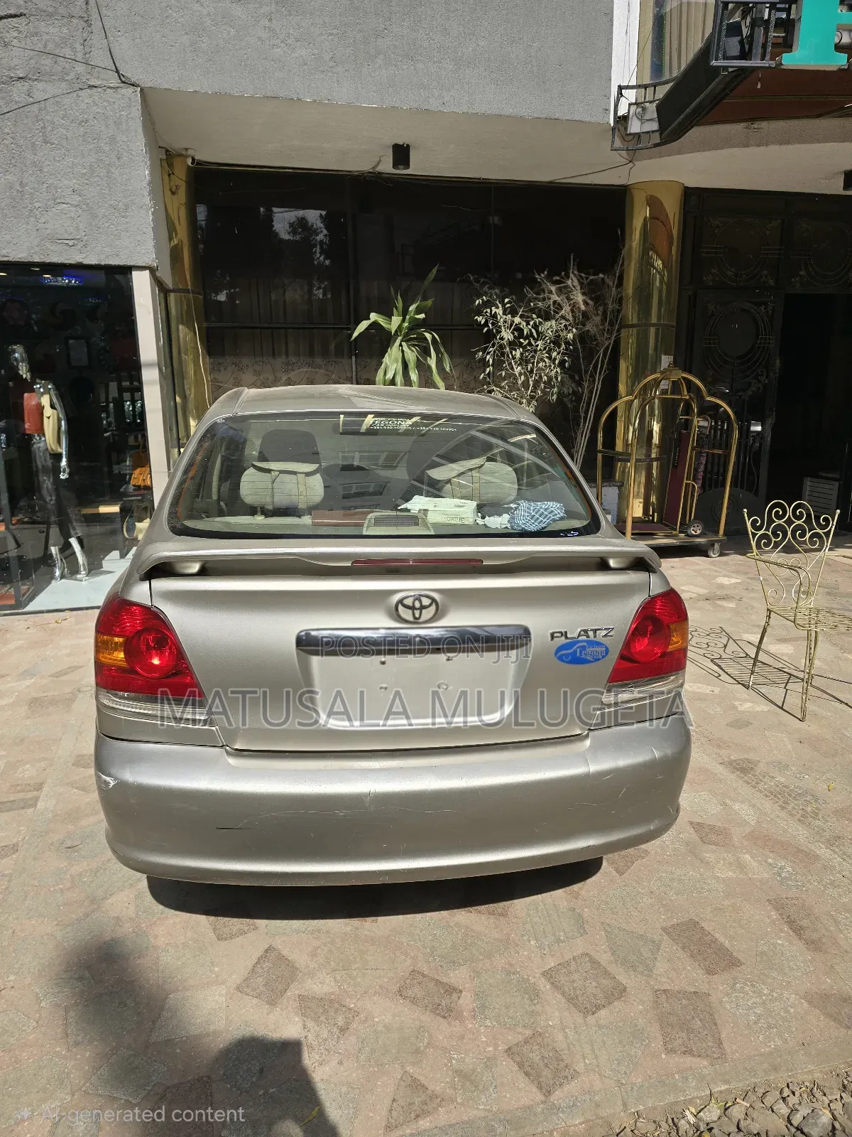 Toyota Platz 2005 Gold