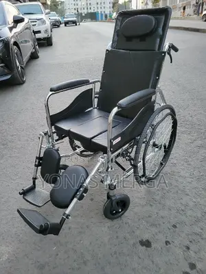 Toilet Wheelchair壩昀wilcher/Areits Elevating Leg-Rest,Hard Seat,Commode
