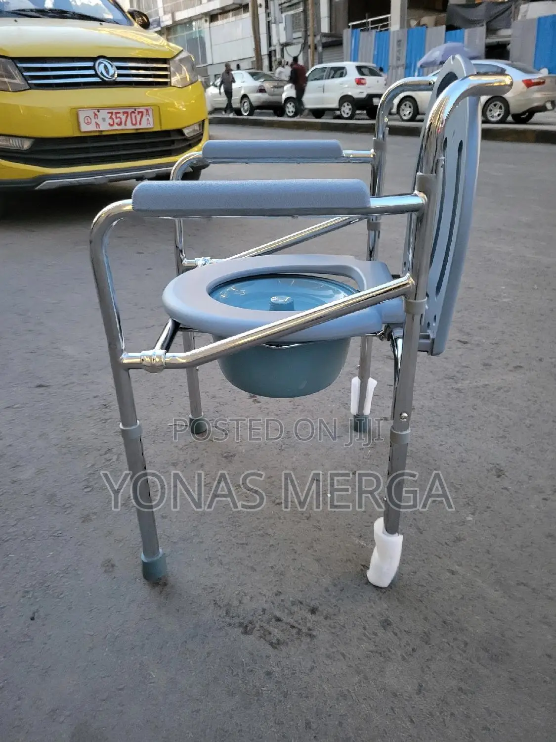 Toilet Chair壩囪commode Chair又燄removable Plastic Bucket With a Lid