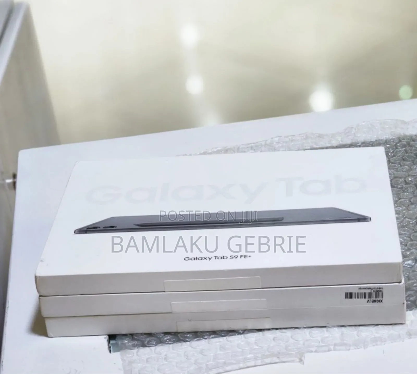 New Samsung Galaxy Tab S9 FE+ 128 GB Gray