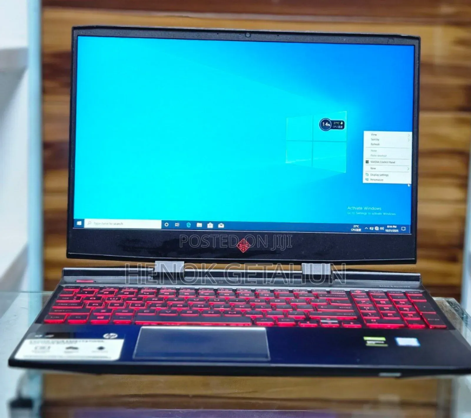 New Laptop HP Omen X 16GB Intel Core I5 SSD 512GB
