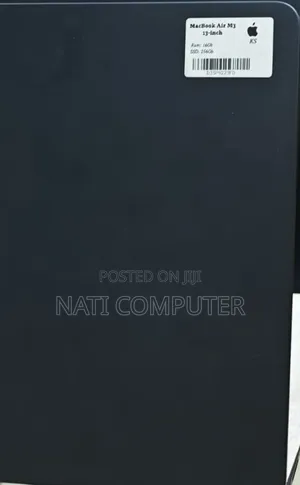 New Apple MacBook Air 2024 M3 13-Inch 16GB Intel Core I5 SSD 256GB