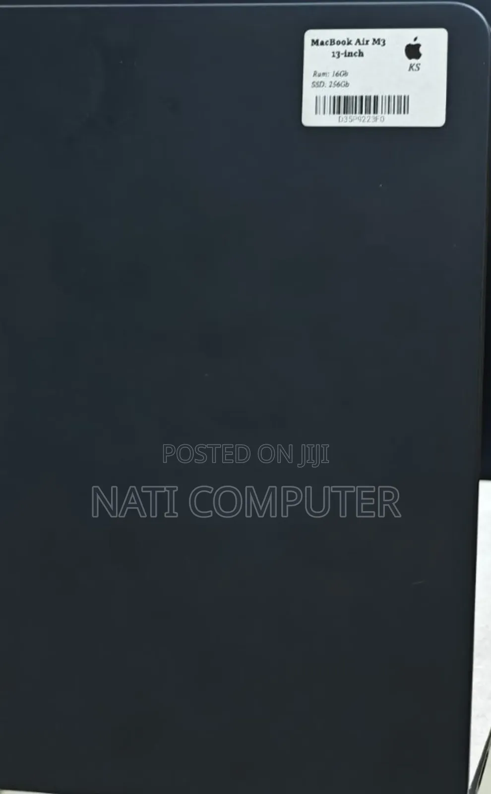 New Apple MacBook Air 2024 M3 13-Inch 16GB Intel Core I5 SSD 256GB