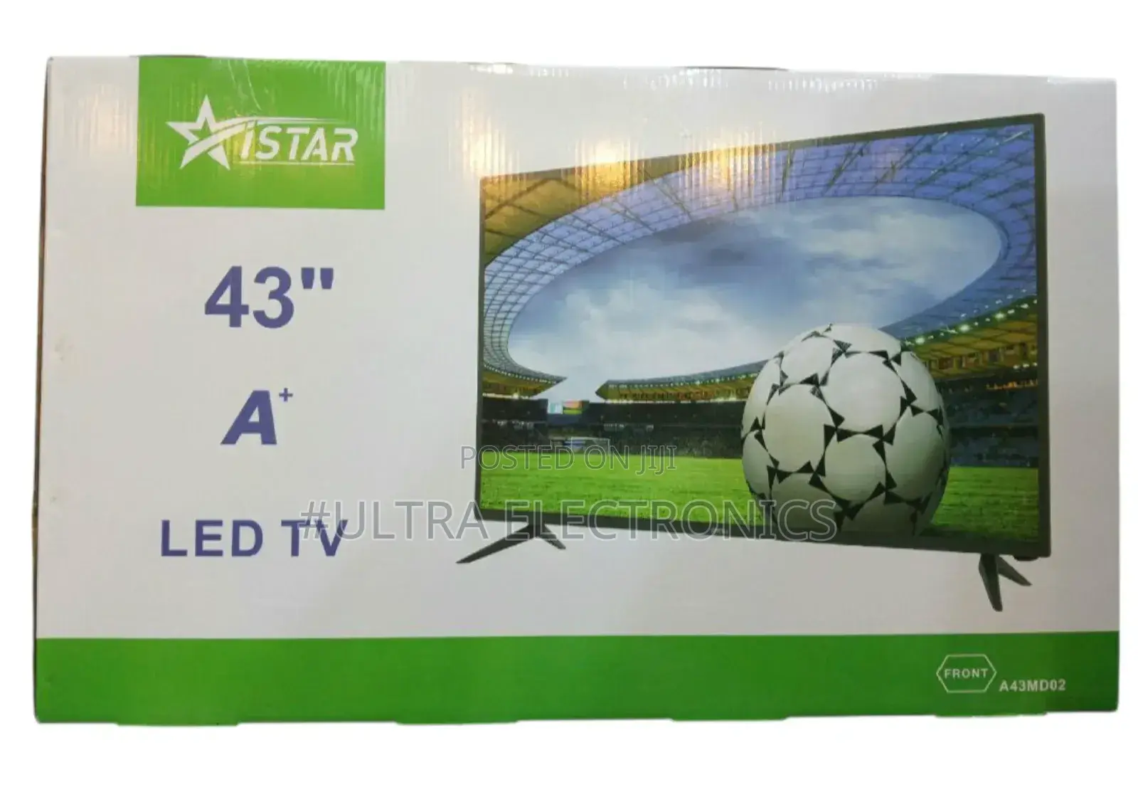 Istar 43 Inch Smart Double Glass Earphone Out