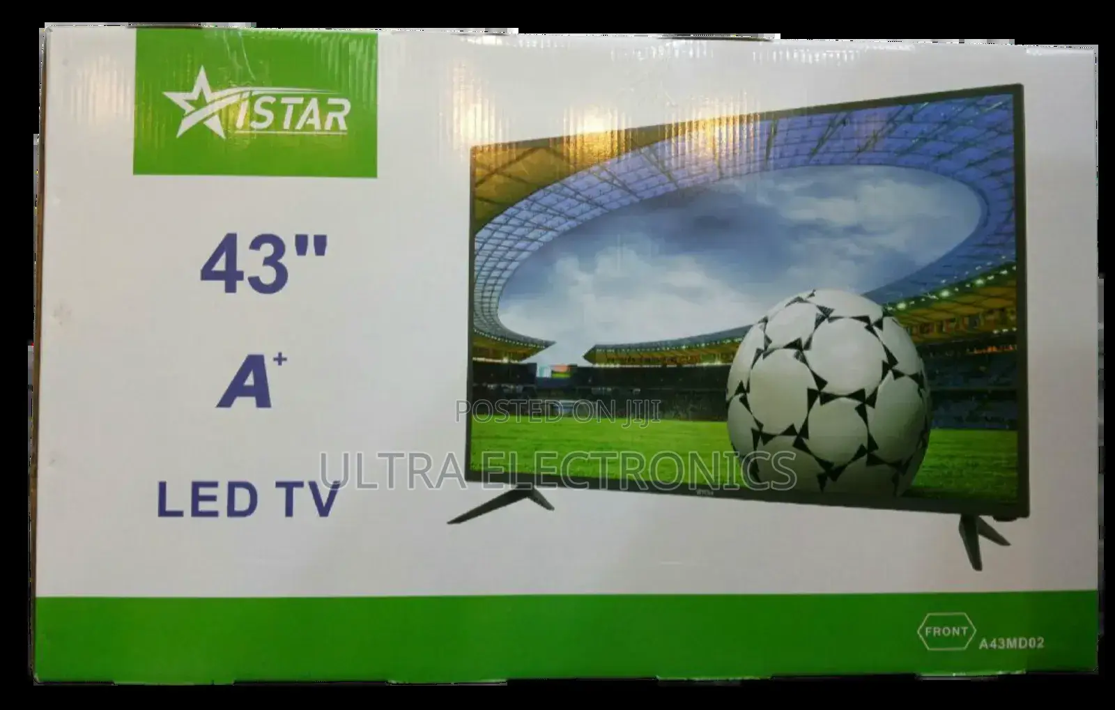 Istar 43 Inch Double Glass Smart Tv 3 Year Warranty