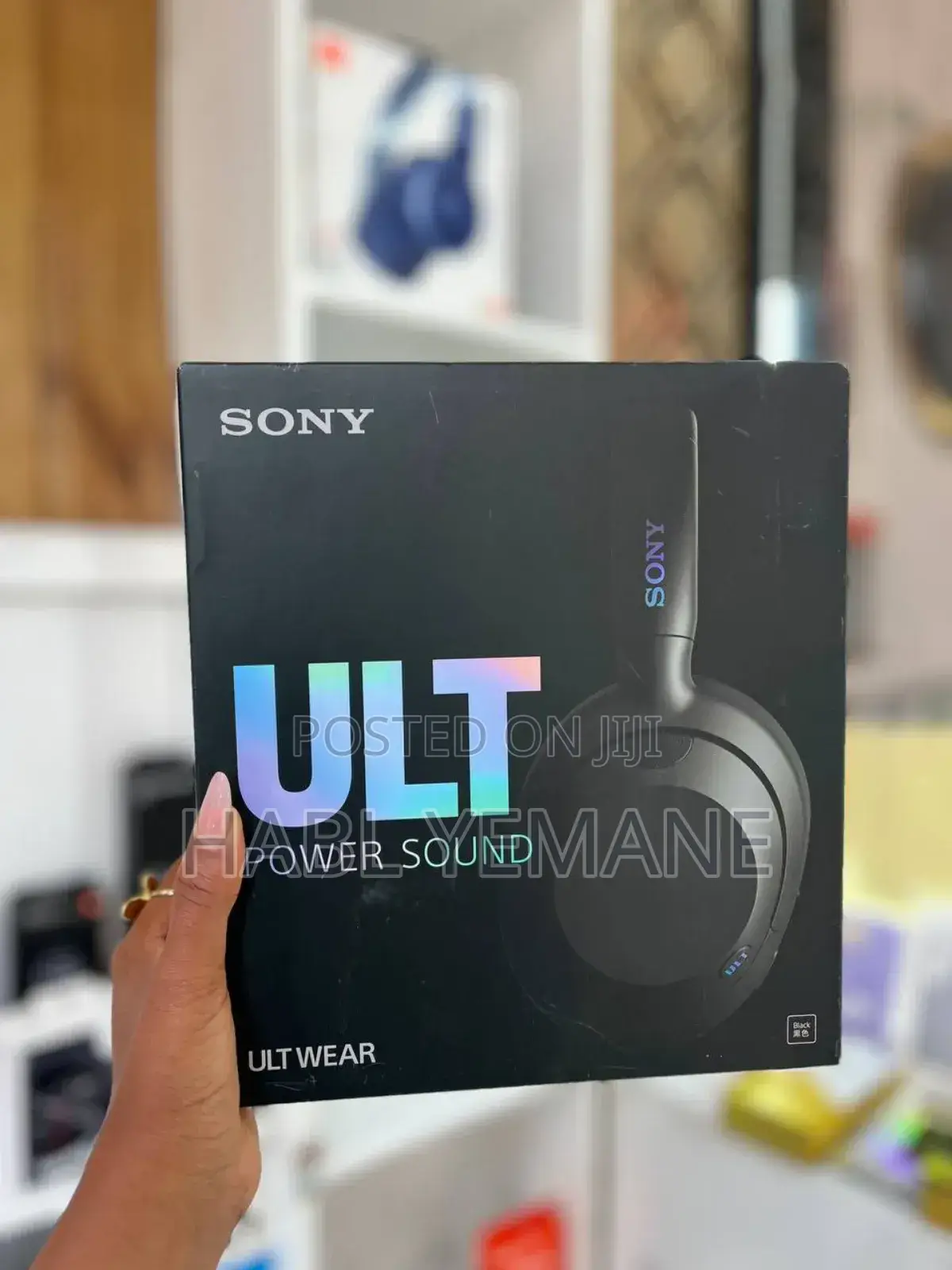 Sony Headphones (Box Reads “Ult Power Sound”)