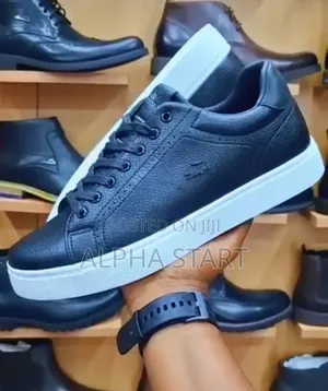 Photo - Lacoste High Master Quality Smooth Flat Shoes for Man's