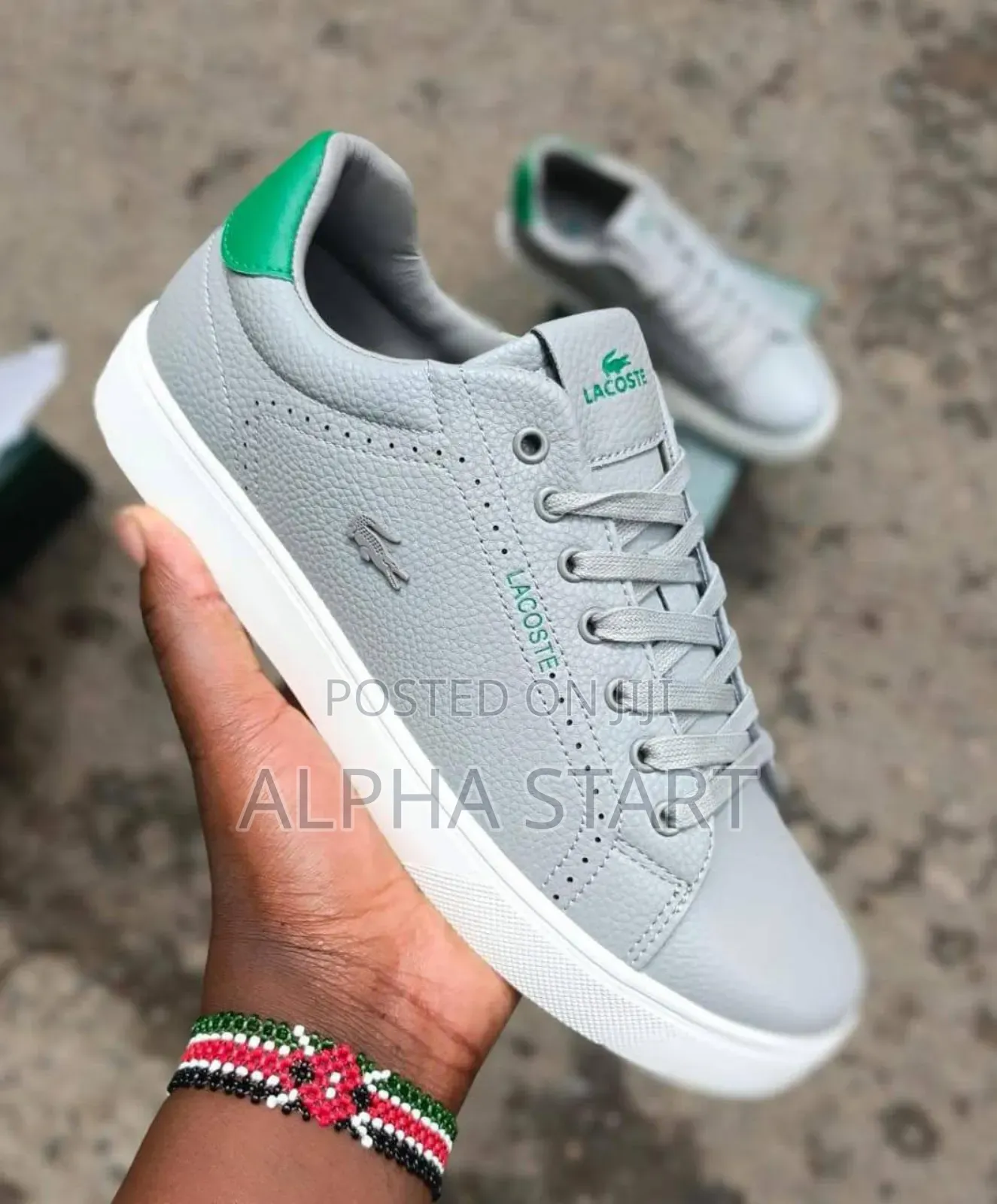 Lacoste High Master Quality Smooth Flat Shoes for Man's