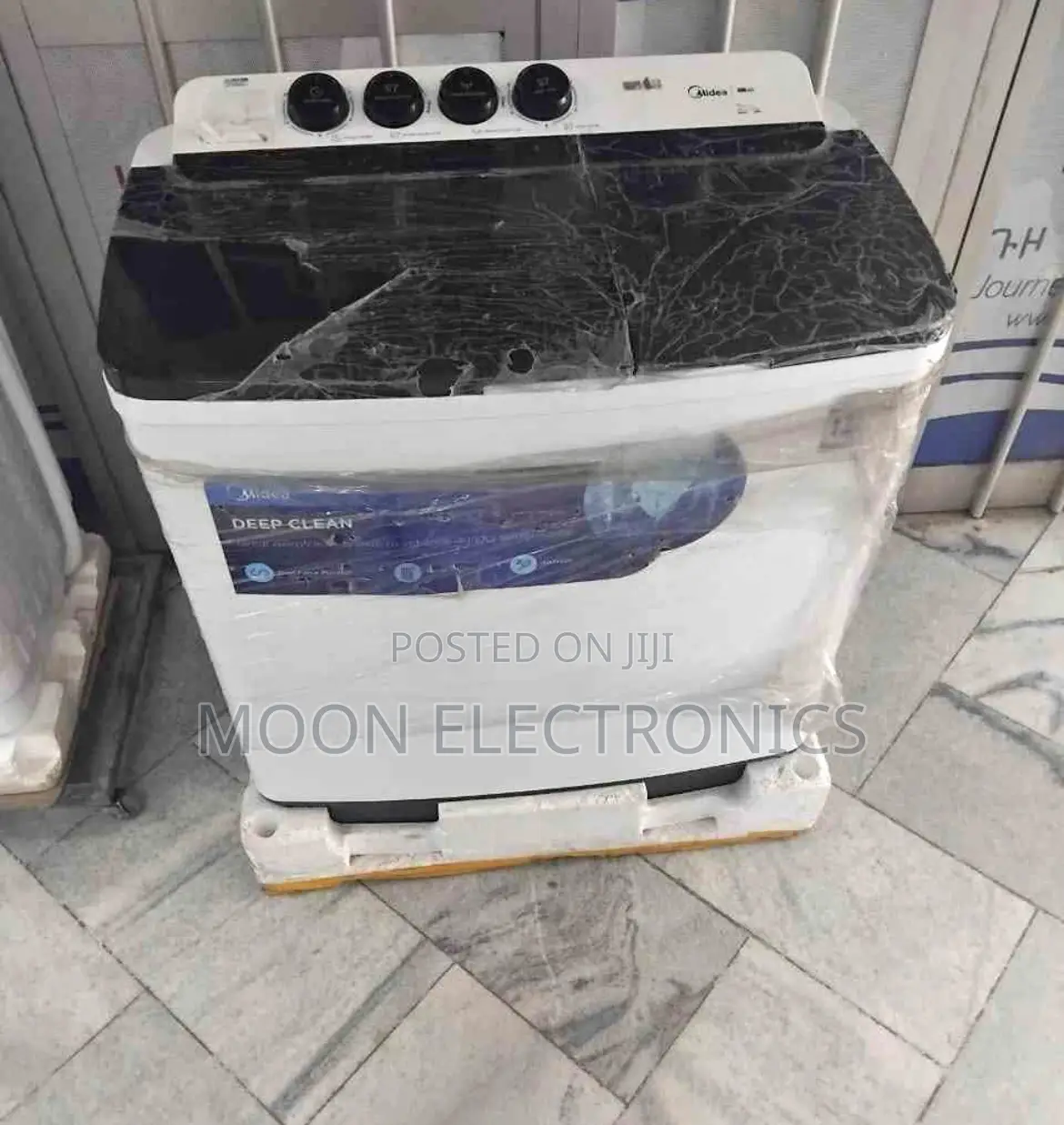 Midea 14 Kg Washing Machine – Big Capacity, Smart Cleaning!