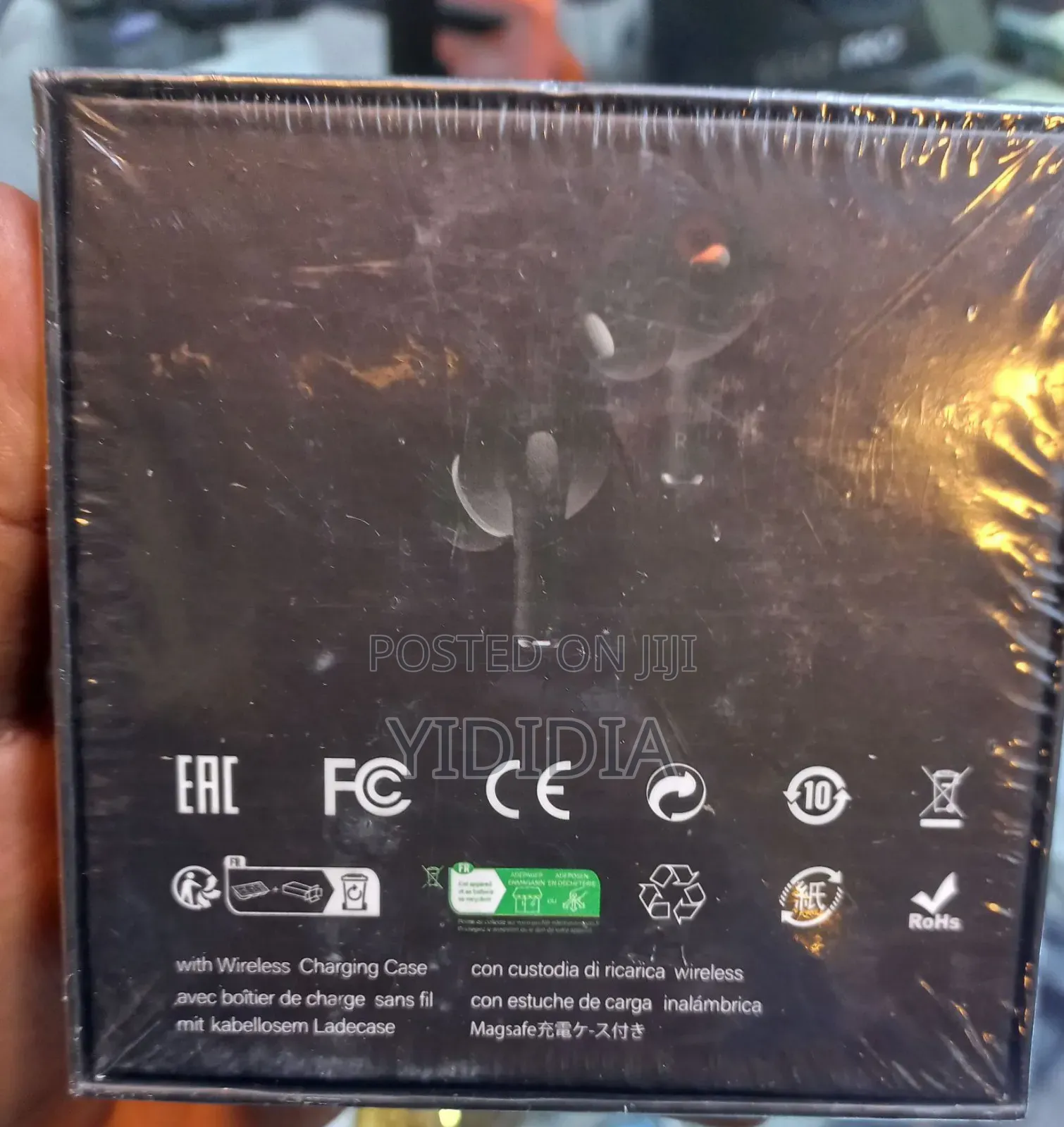 Black A9 Pro Smart Touchscreen Anc/Enc Airpods