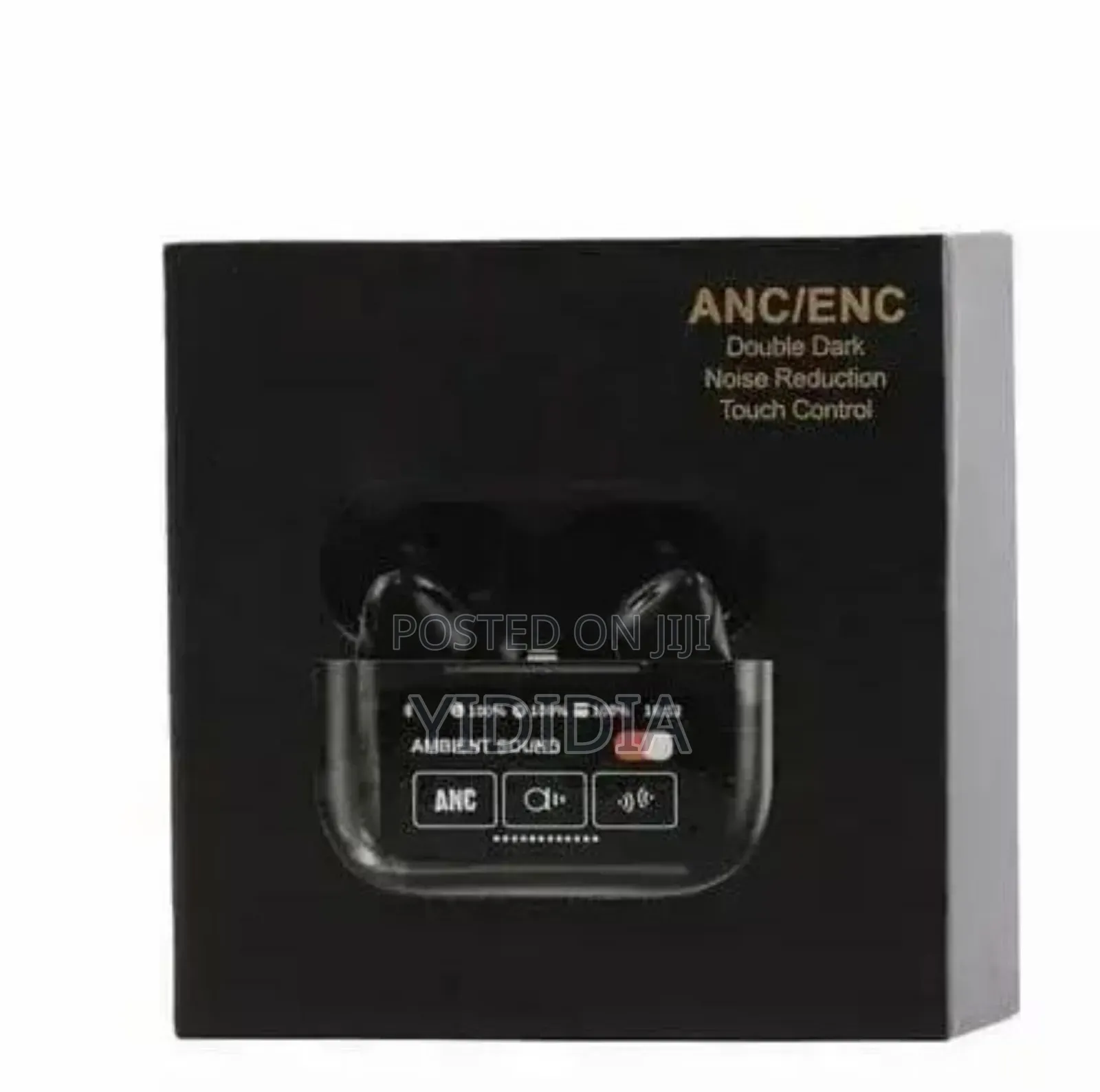 Black A9 Pro Smart Touchscreen Anc/Enc Airpods