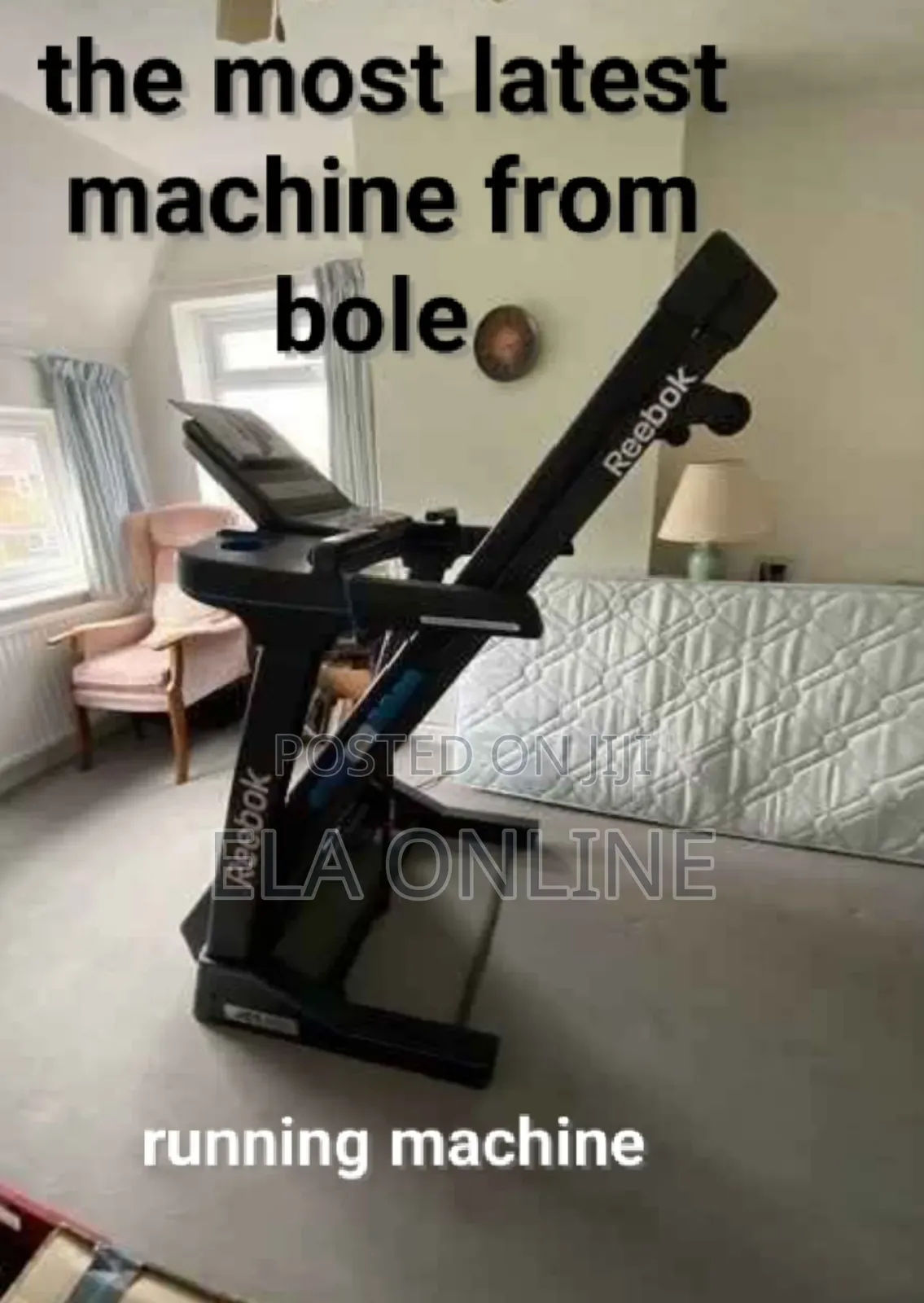 Foldable Treadmill Sport Machines የመሮጫ For