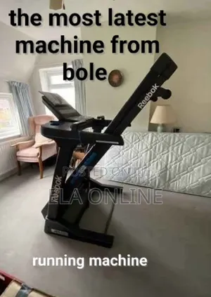 Photo - Foldable Treadmill Sport Machines የመሮጫ For