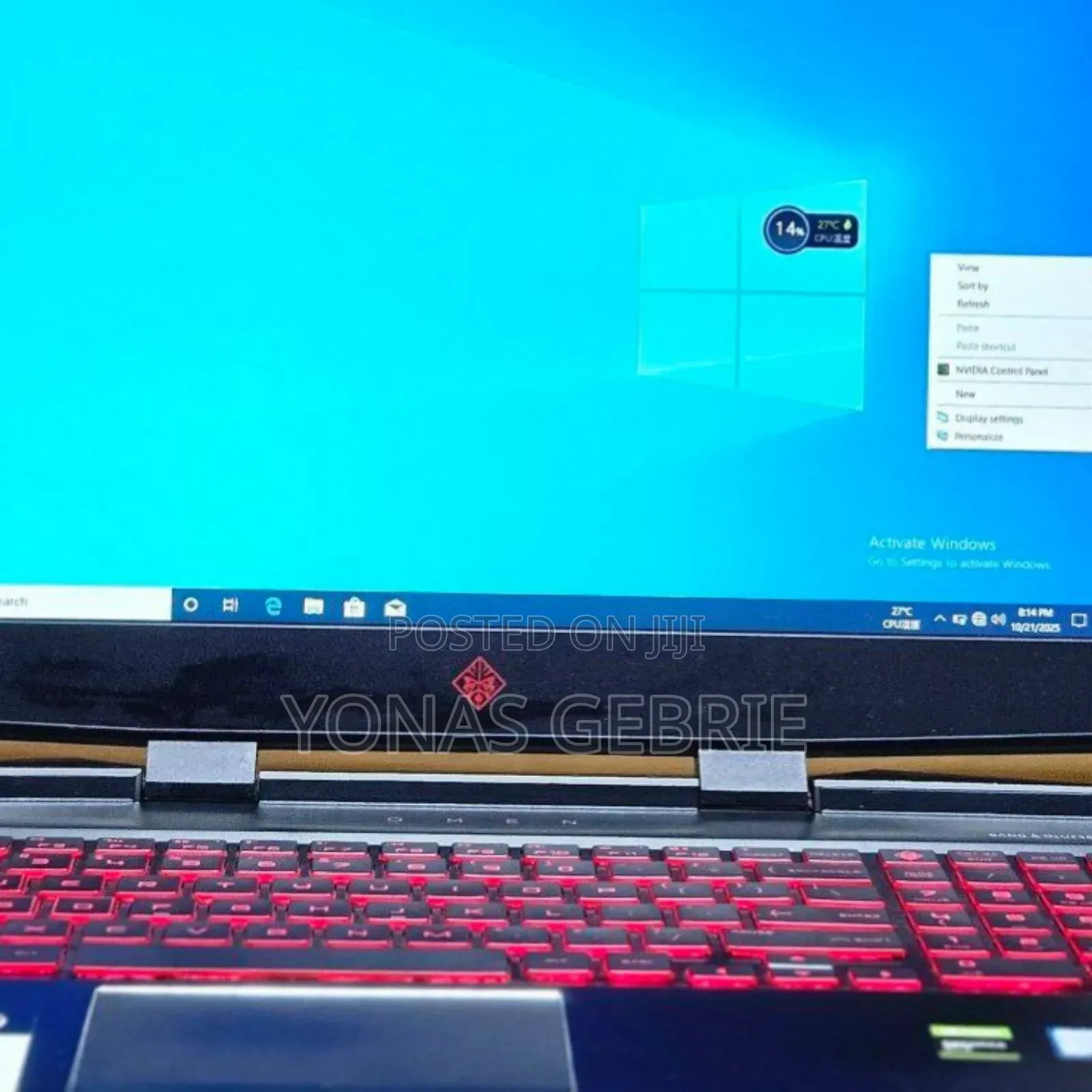 New Laptop HP Omen X 16GB Intel Core I5 SSD 512GB