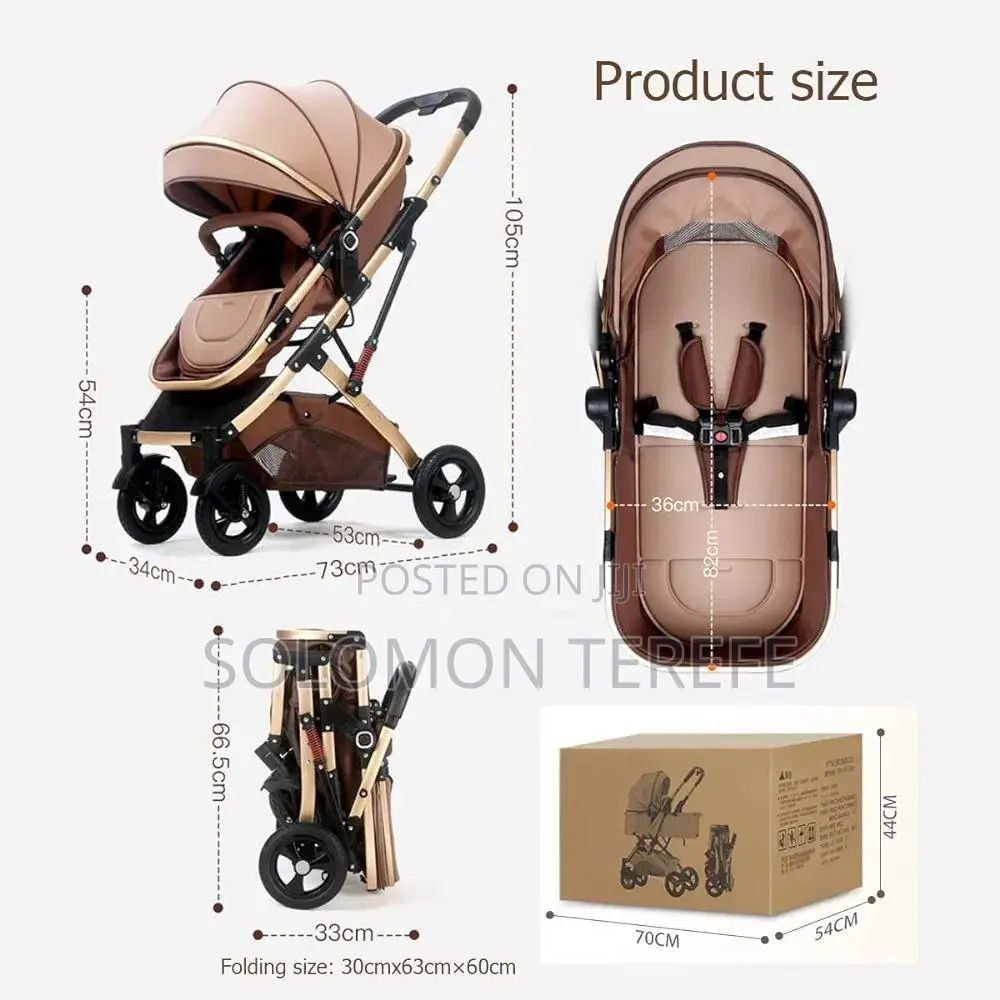 Stroller With Detachable Sleeping Basket