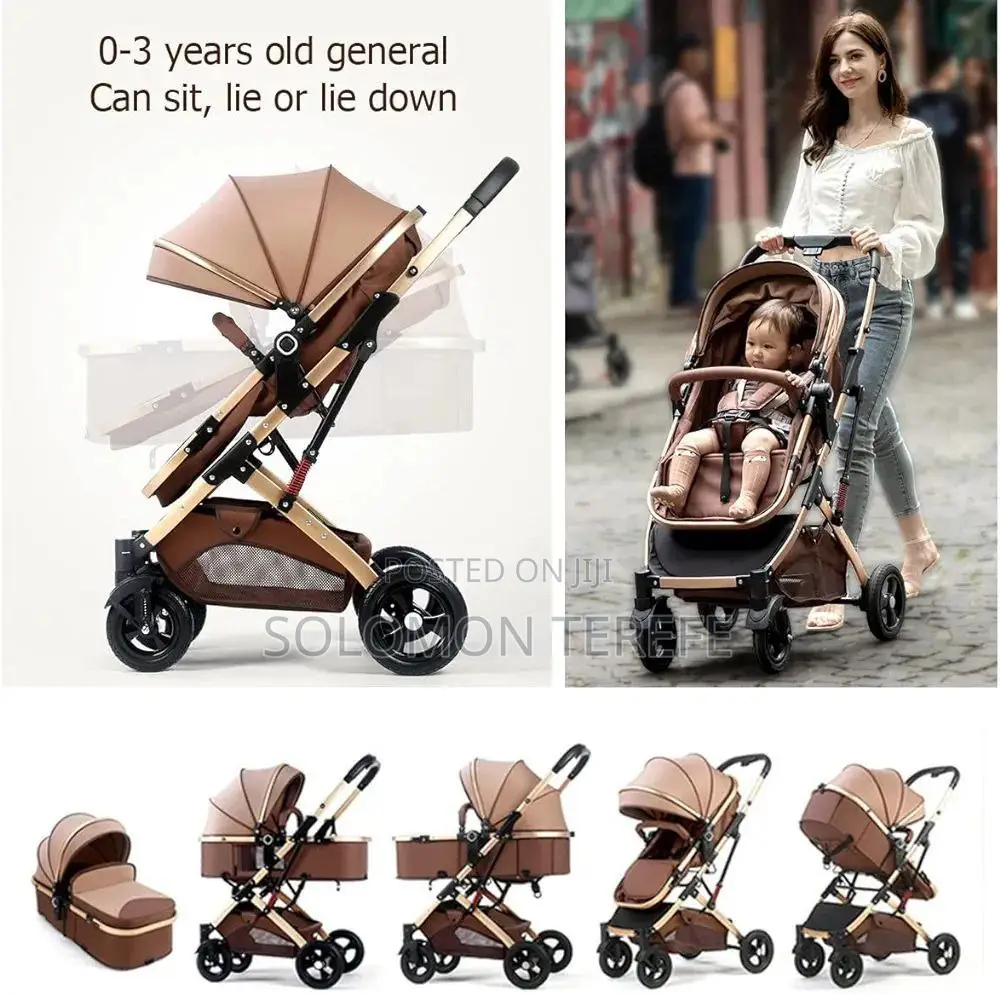 Stroller With Detachable Sleeping Basket