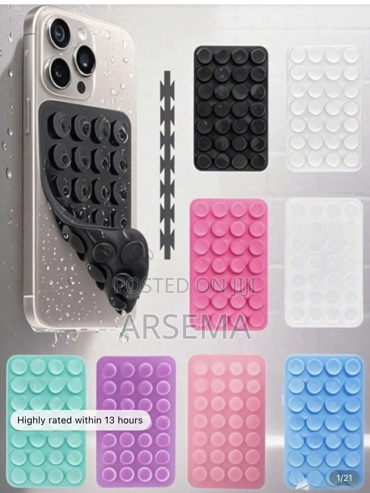 Silicone Phone Sticker