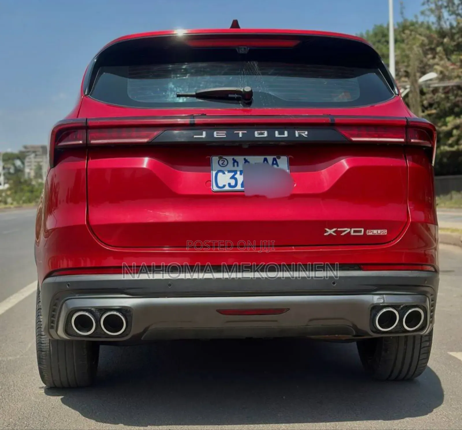 Jetour X70 Plus 2023 Red