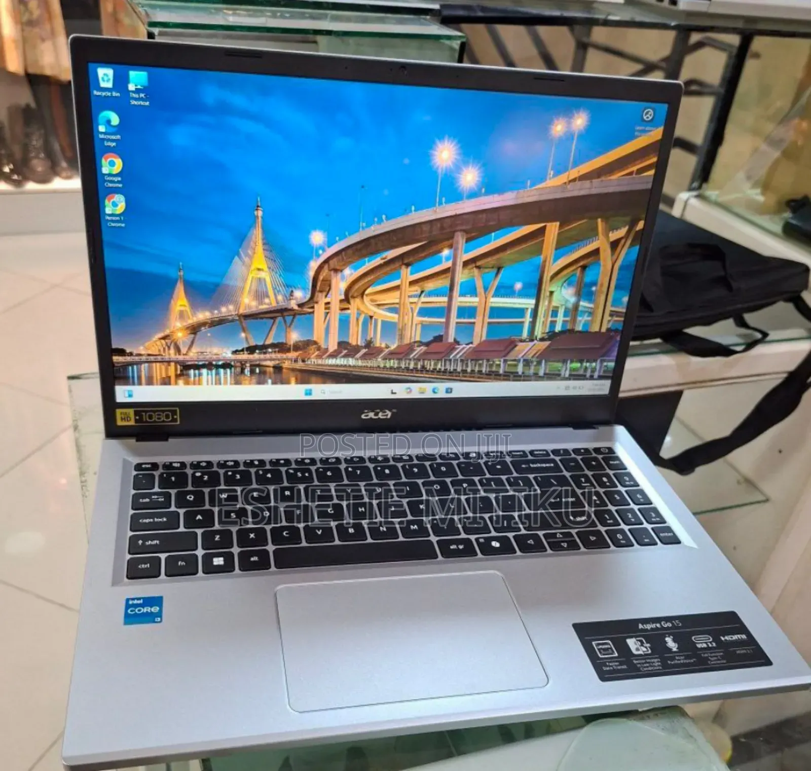 New Laptop Acer Aspire 5 8GB Intel Core I3 SSD 256GB