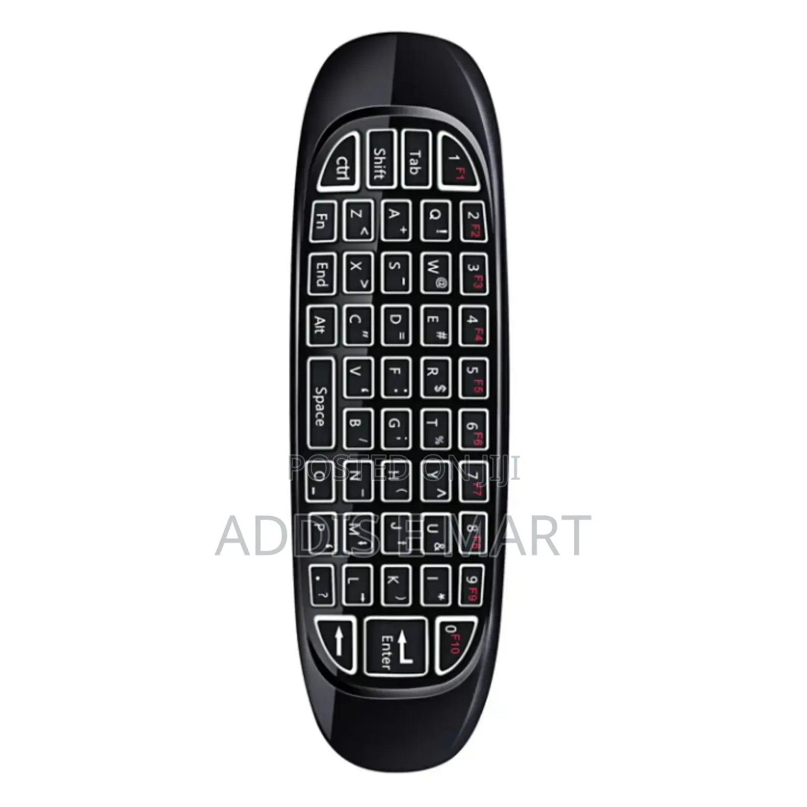 በcharge የሚሰራ Remote