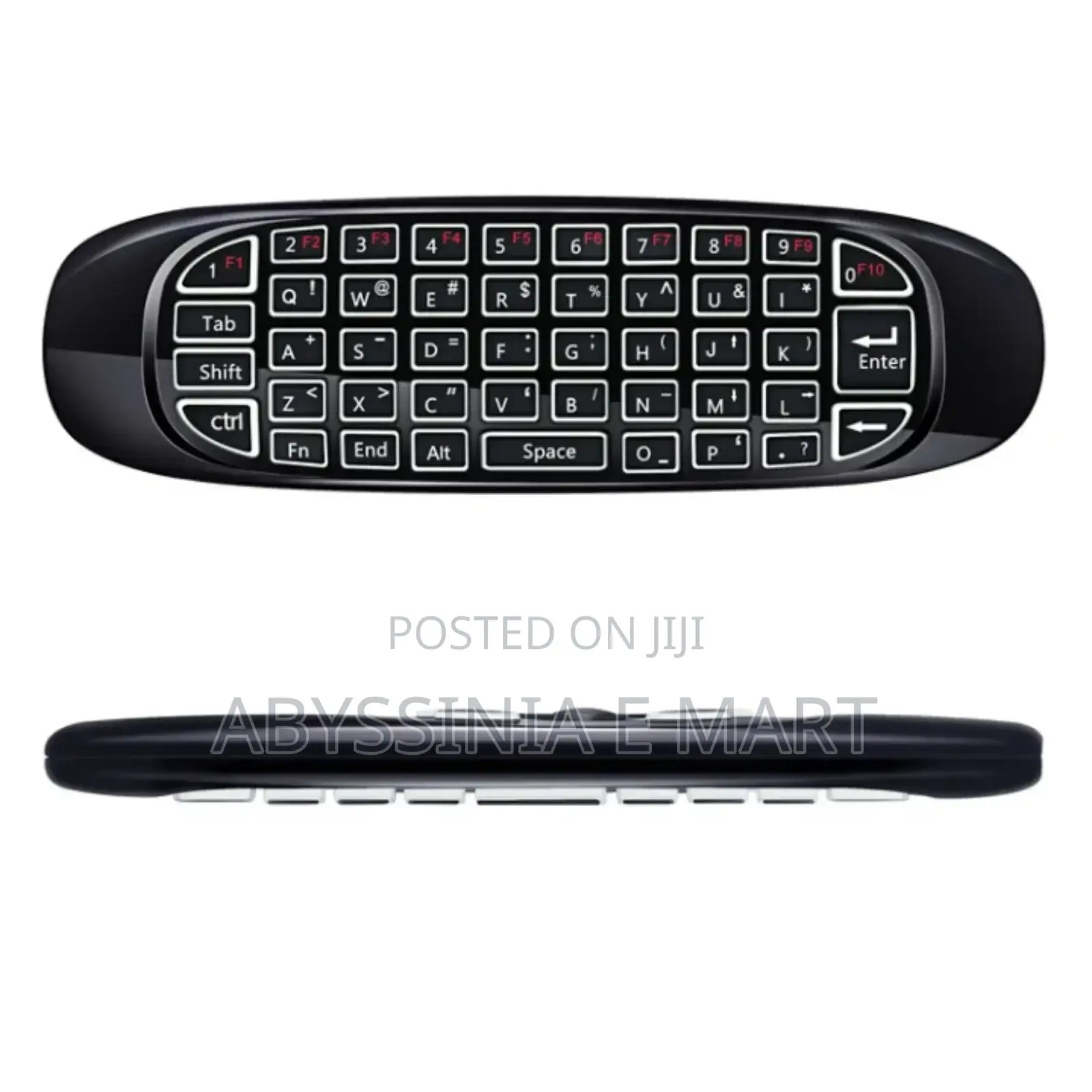 በcharge የሚሰራ Remote