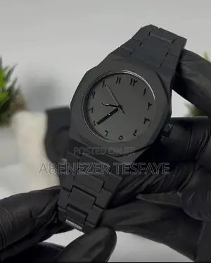 Photo - Black Arabic Watch