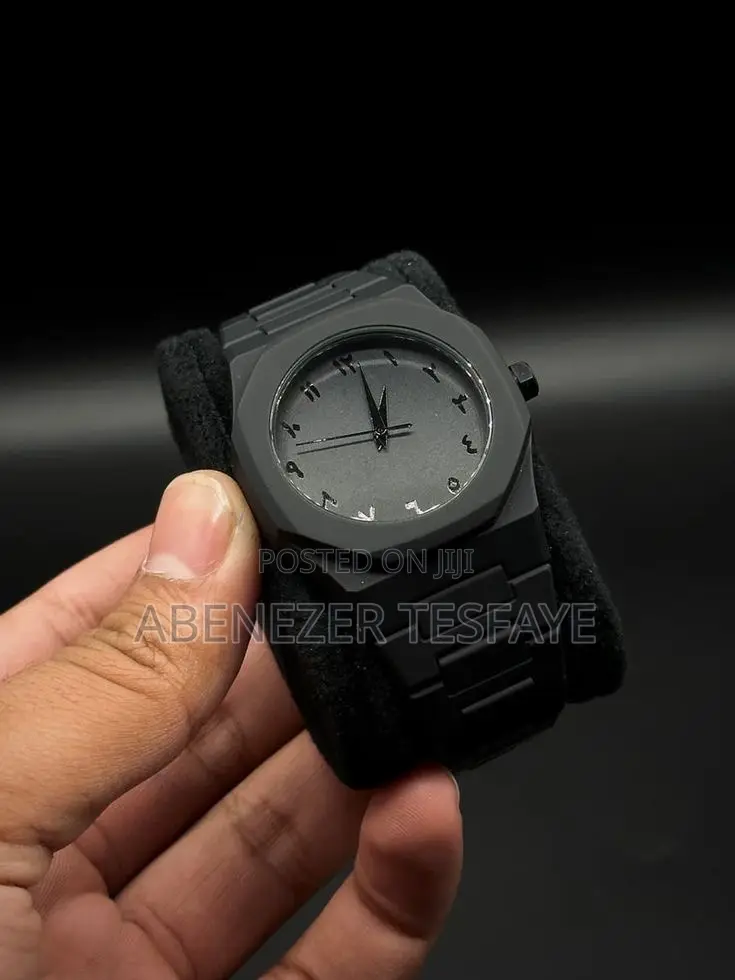 Black Arabic Watch