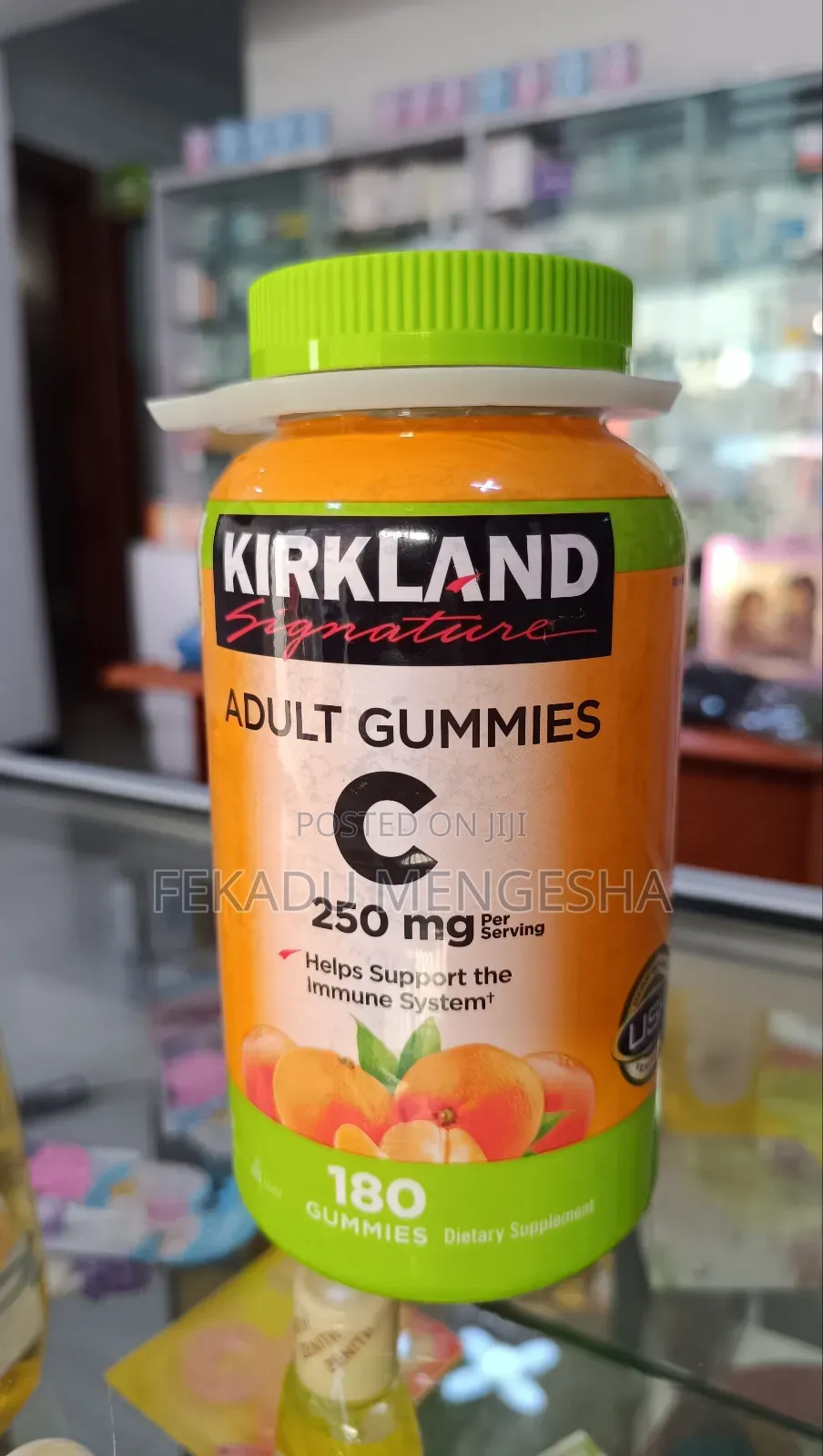 Vitamin C 250mg Adult Gummies-Kirkiland